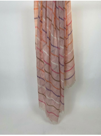 Foulard Mix Viscosa Lino